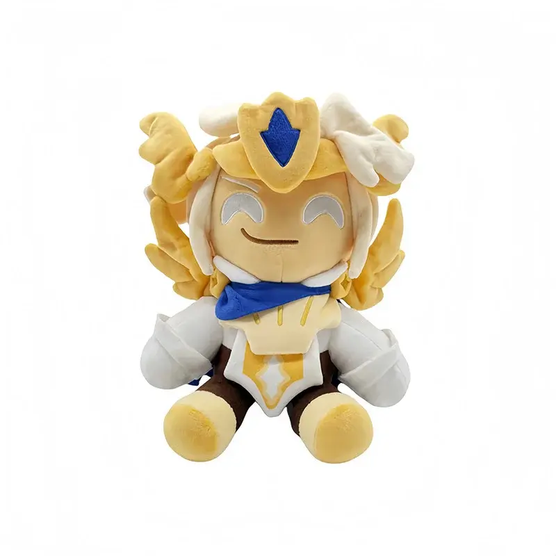 Shadow Milk Cookie Plush Cookie Run Kingdom Plush Toys Statue Doll Collection Room Decoration Kids Toy Friends Birthday Gifts