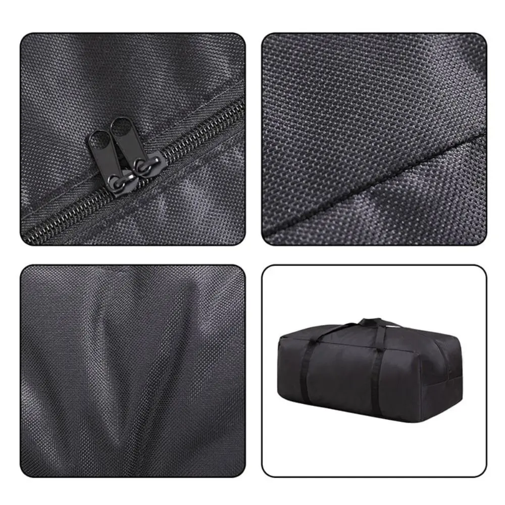 Oxford Cloth Mobile Luggage Bag Outdoor Waterproof Tent Storage Bag Laundry Shopping Bag Cube Home Storage And Packaging Tools