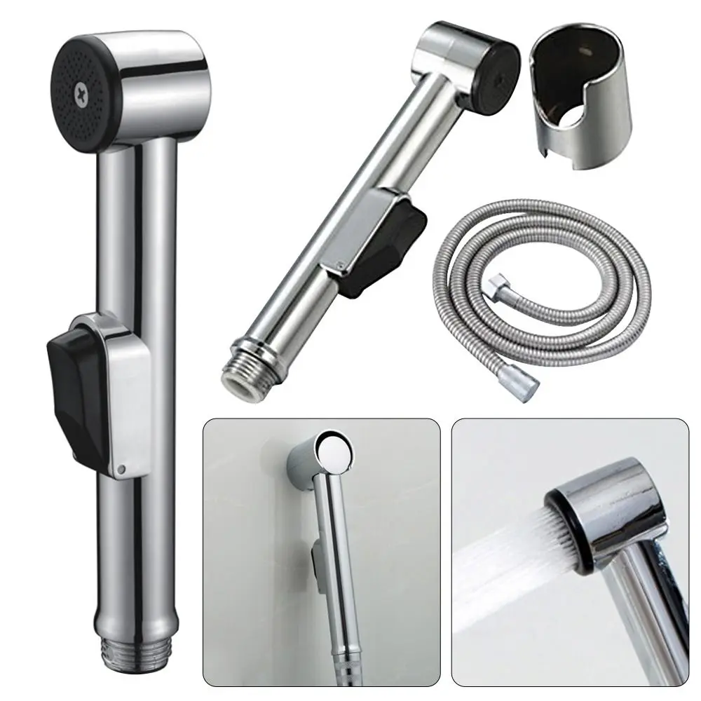 Handheld Hose Spray Muslim Hygienic Shattaf Kit Toilet Douche Bidet Head Shower