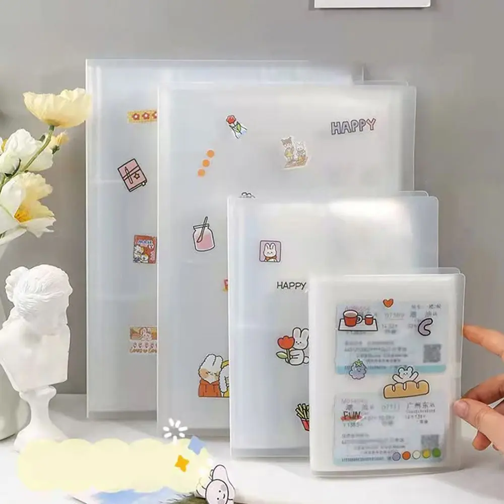 3/4/5/6 Inch 80/160 Slots Transparent Photo Album Idol Photocard Holder Idol Star Card Collect Book Creative Photo Card Holder