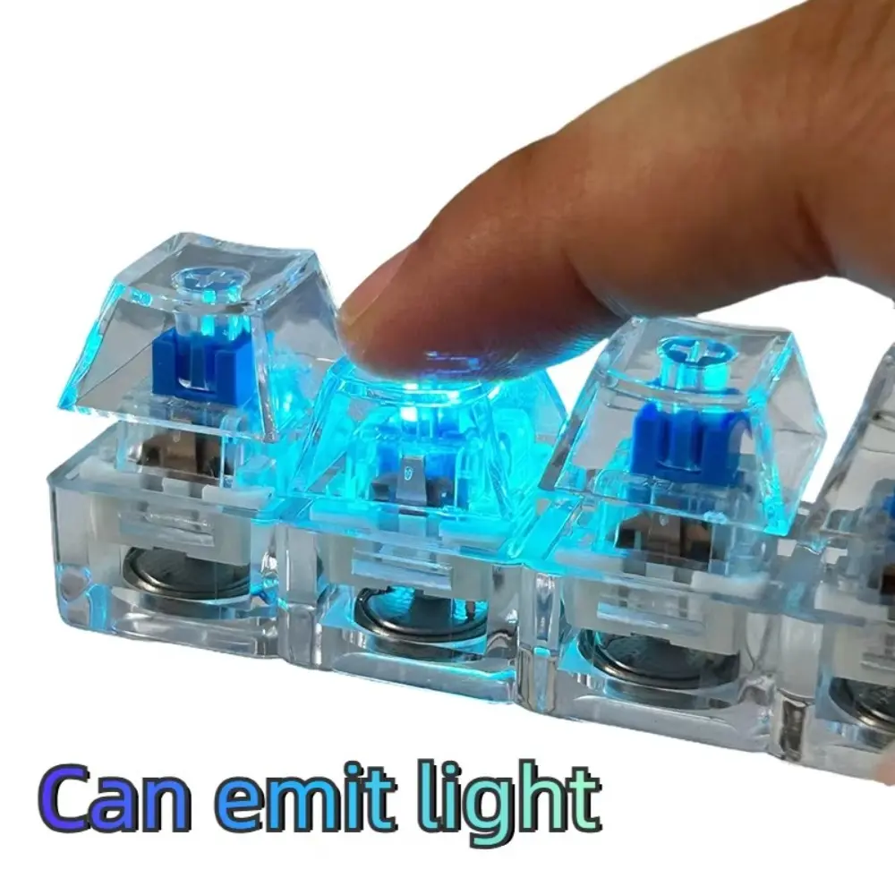 Relaxing 3/4/9 Keys Finger Keyboard Key Button Keycap Decompression Toy Stress Relief Pass The Time Pinch Toy Adult