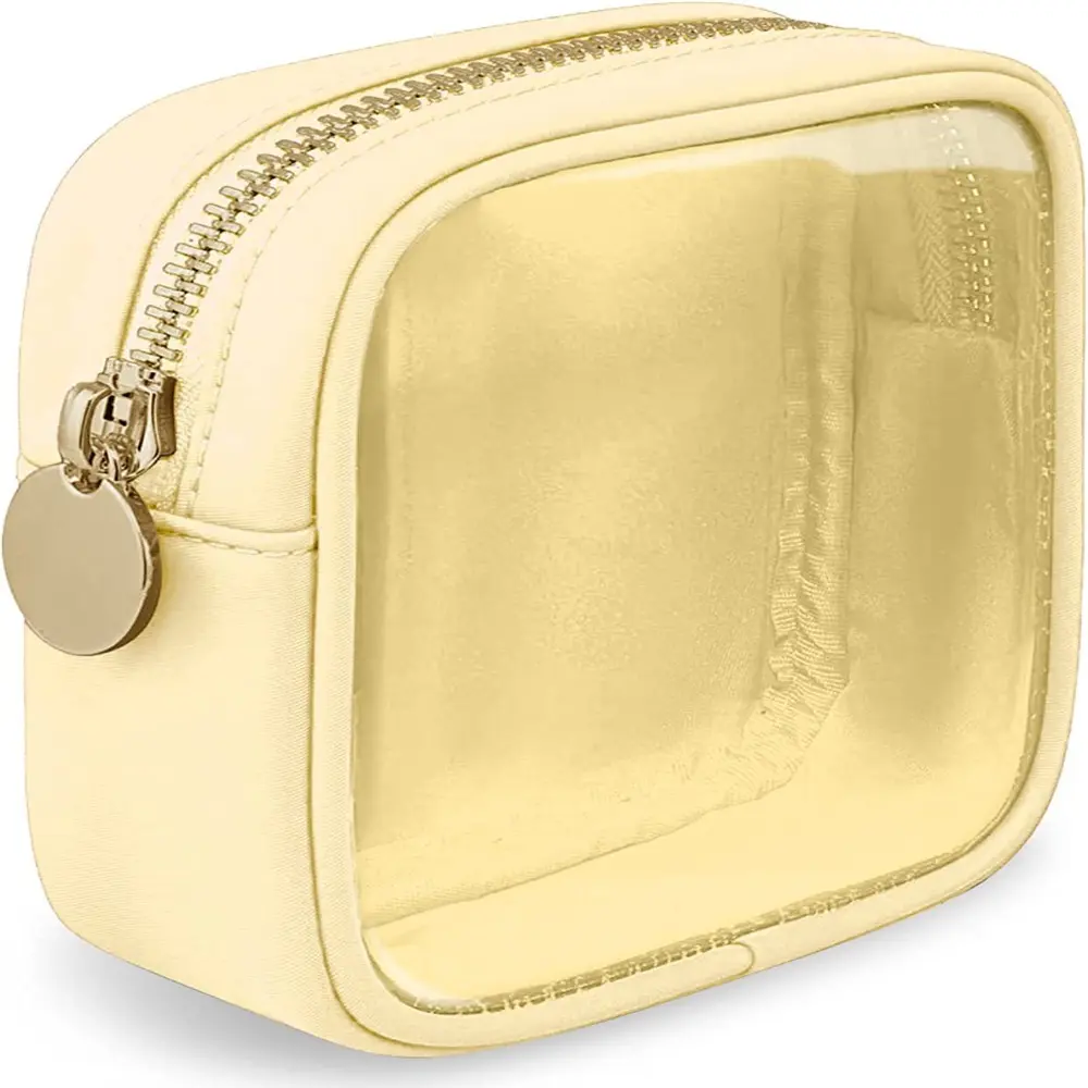 Organizer PVC Cosmetic Bag Multi-function Zipper Makeup Organizers Small Waterproof Cosmetic Pouch Girls