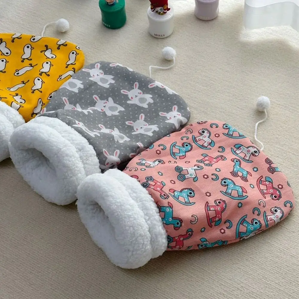Cat Sleeping Bag Soft Fluffy Cuddly Feel Thickened Pet Pocket Type Quilt Bed Kitten Puppy Soft Comfortable Nest Pet Supplies