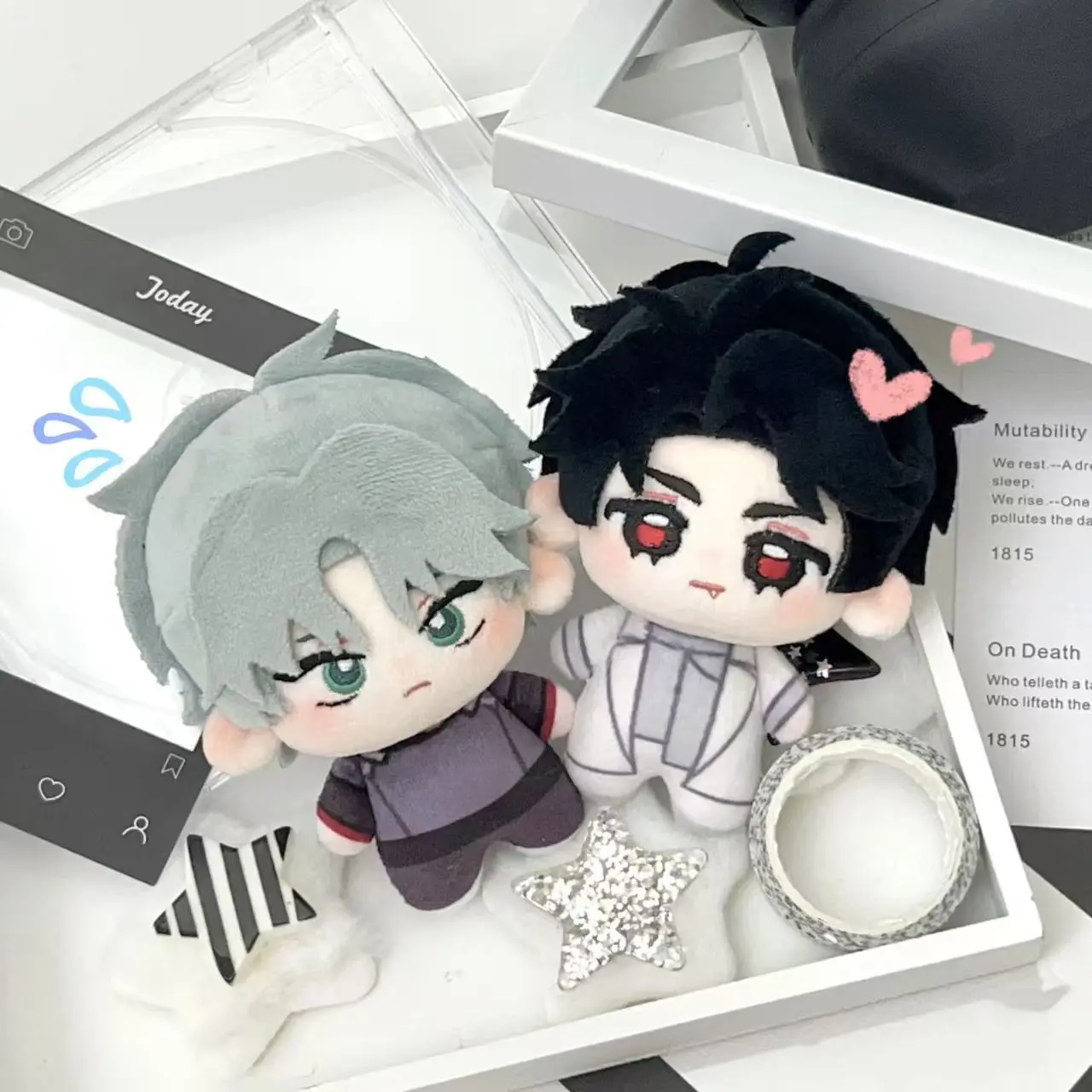 10cm Anime ALIEN STAGEœ Ivanœ Till Cartoon Plush Stuffed Doll Starfish Body Cosplay 10cm Game Toys Dolls Pendant Keychain Gift