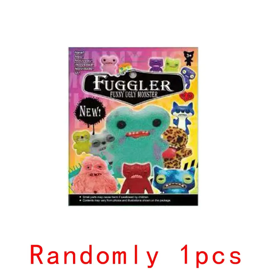 24pcs Fuggler Orignal Pendant Model Doll Funny Ugly Monster Figure Statue Ornaments Dolls Birthday Gifts