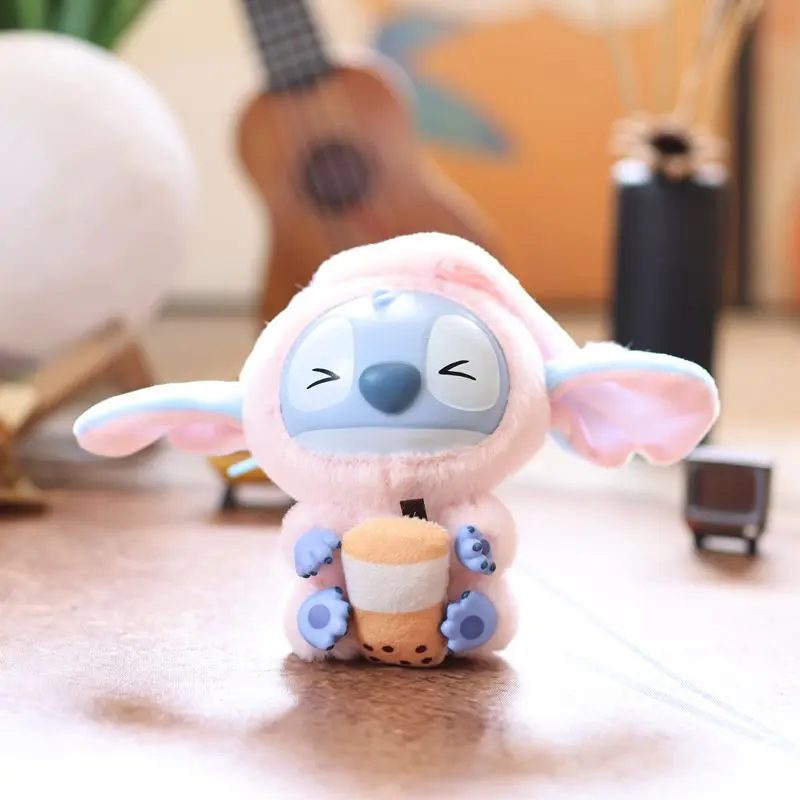 Eating something before bedtime series blind box face doll action doll keychain Decorative gifts children's gift