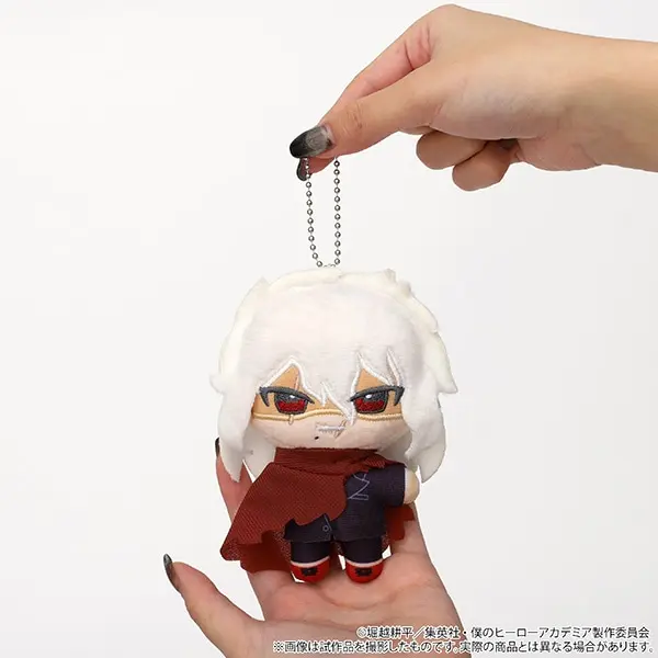 In Stock!! Anime My Hero Academia 12cm Original Animation Stuffed Plush Toys Tomura Shouta Aizawa Dabi Himiko Toga Pendants