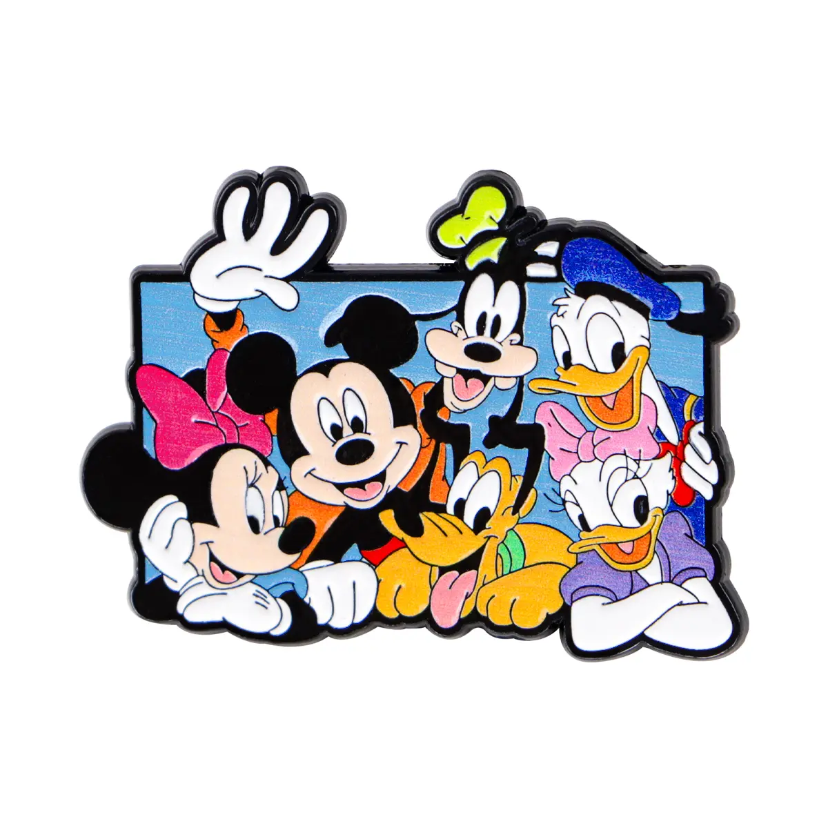 Best Friends Enamel Pins Cartoon Animals Badges on Backpack Lapel Pins Women Brooches Cosplay Accessories Party Gifts Toy