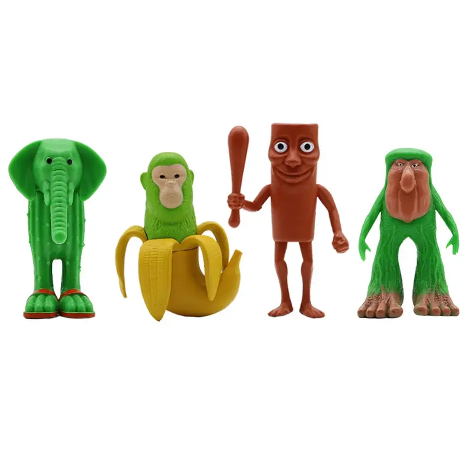 Tung Tung Tung  Sahur Blind box Figuras Brainrot Wooden Stick Creative Toys Desktop Decoration Collection Funny Doll Toy
