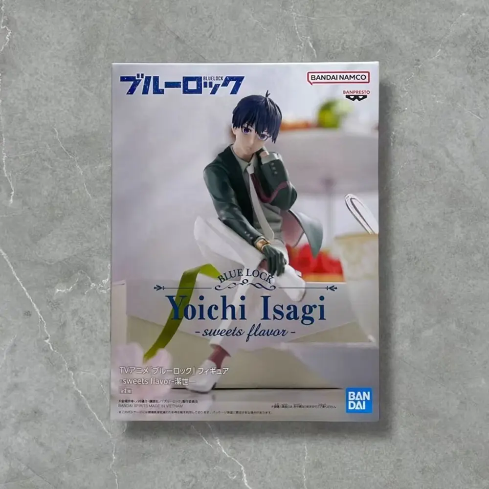 In Stock Original Bandai Spirits Banpresto Blue Lock Isagi Yoichi Collection Series Model Cartoon Character Model Decoration