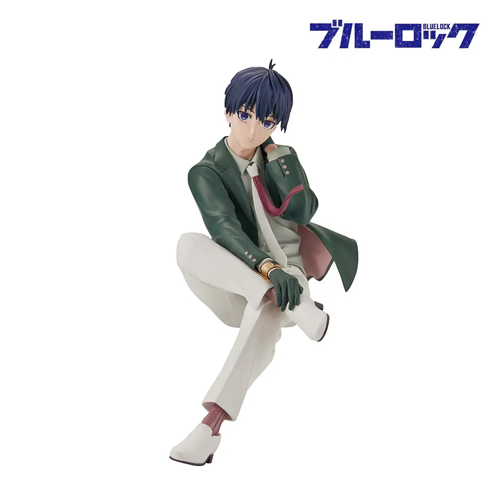 In Stock Original Bandai Spirits Banpresto Blue Lock Isagi Yoichi Collection Series Model Cartoon Character Model Decoration