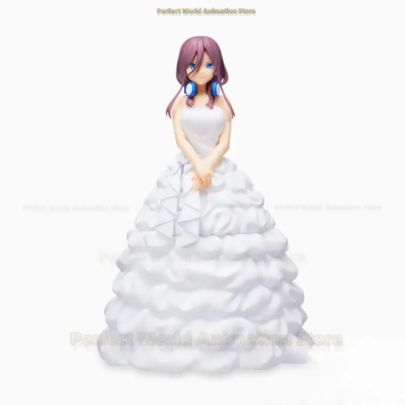 【In stock】 SEGA Five-part Flower Marriage Nakano Miku Wedding Dress White Scenic Art