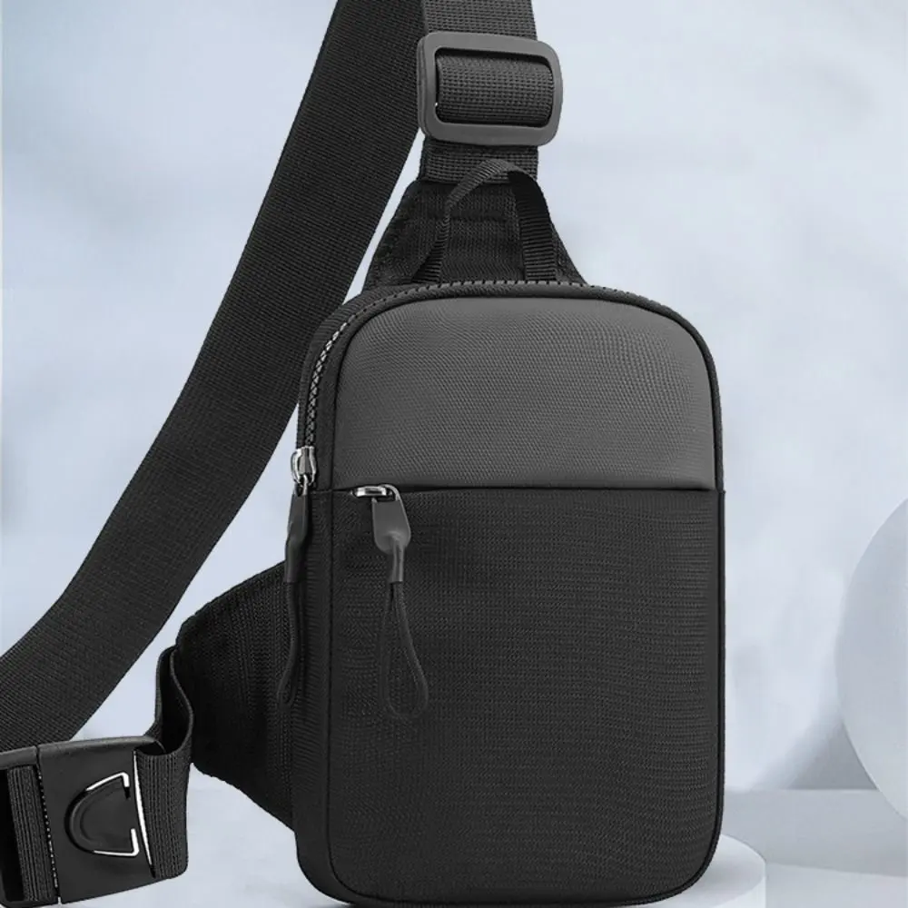New Canvas Men's Chest Bag Sport Mini Shoulder Crossbody Bag Phone Handbag Cross Small Sling Pack