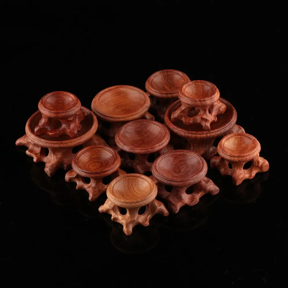Acid Branch Wood Display Stand Base For Crystal Ball Sphere Sphere Stone Decor Crystal Ball Holder