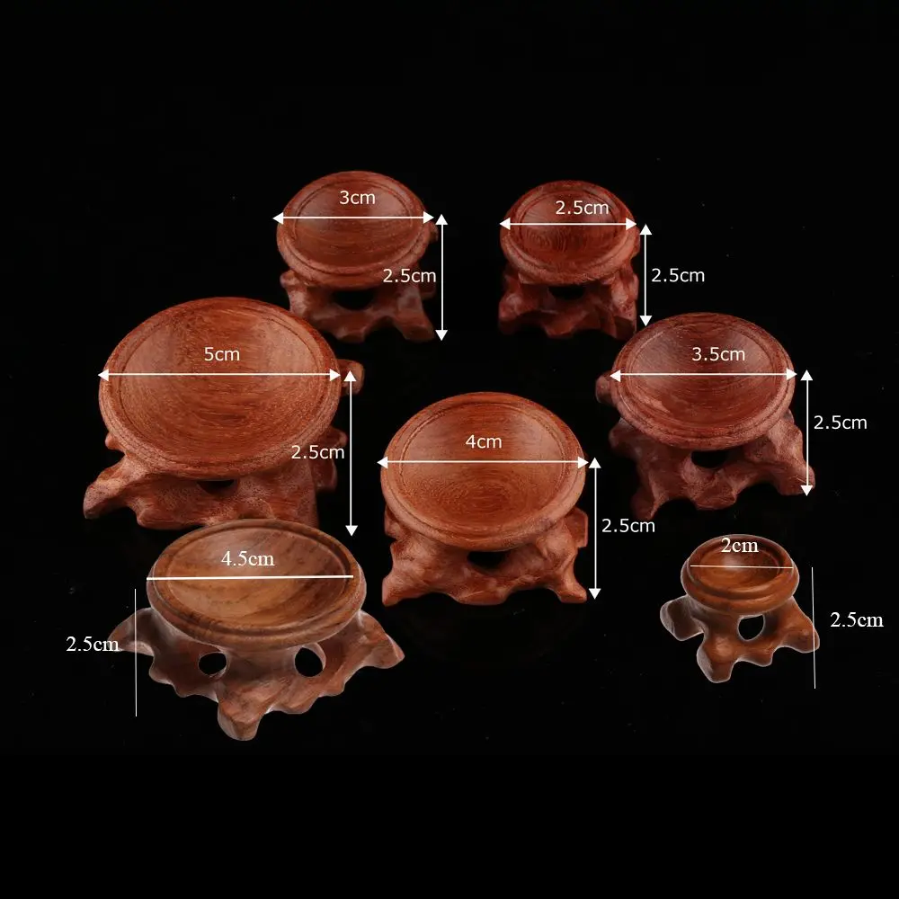 Acid Branch Wood Display Stand Base For Crystal Ball Sphere Sphere Stone Decor Crystal Ball Holder