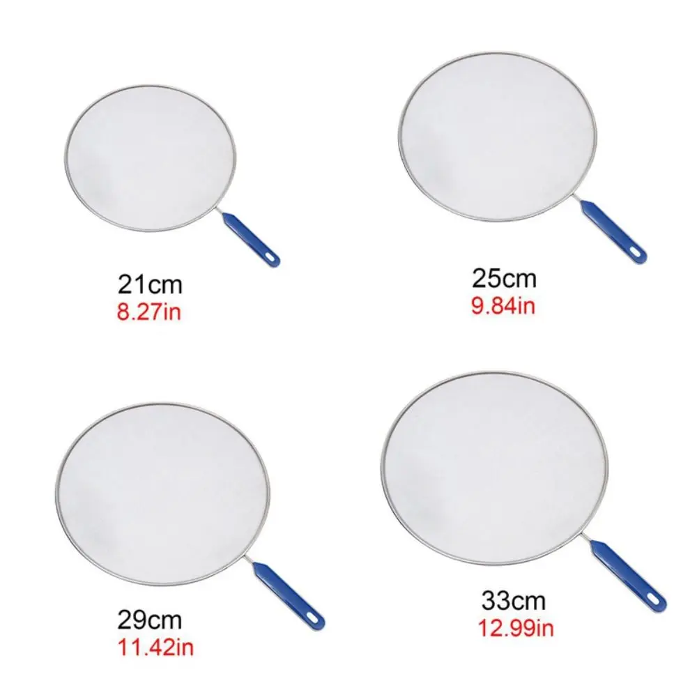 Grease Splatter Screen Guards Mesh Anti Splatter Guard Oil Net Splash Cover Pan Pot Frying Oil Cooking Cover Kitchen Tools