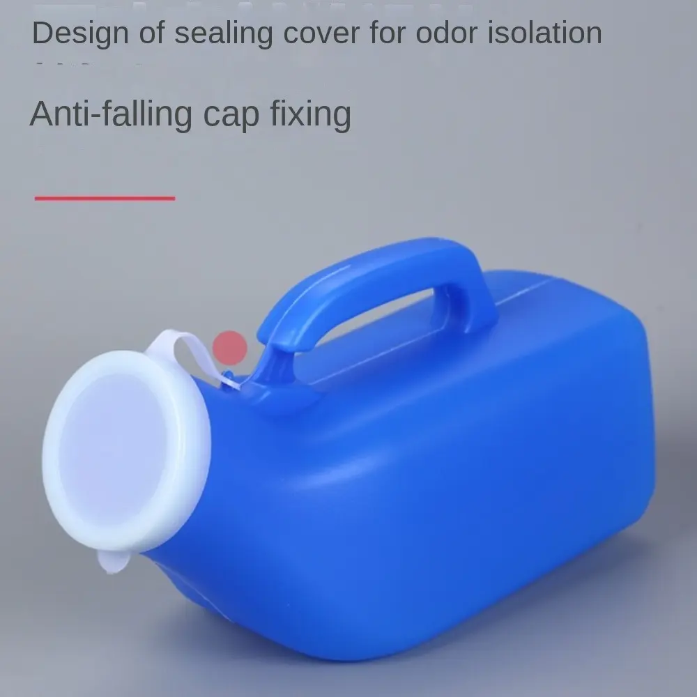 Men's Urinal Elderly Large Capacity Night Pot with Lid Thick and Portable Urinal Bedridden Women's Toilet Adult Pregnant Women