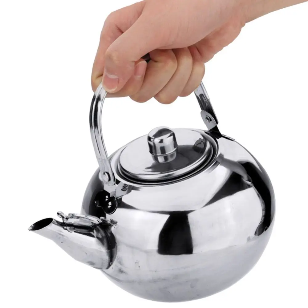Portable Stainless Steel Water Kettles Teapot With Infuser Filter Coffee Kettle Green Oolong Tea Jug Home Tea Coffee Tools