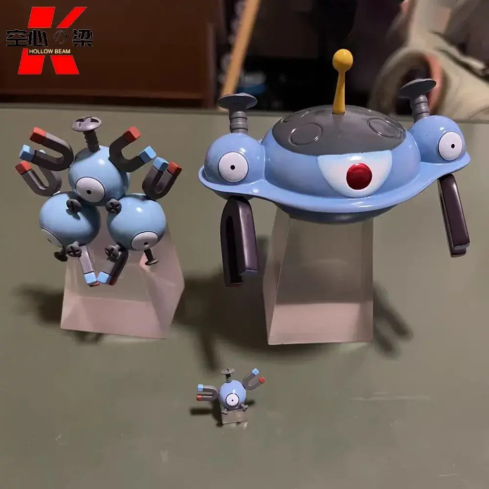 [1/20 Scale World] Magnemite Magneton Magnezone Toy Figure Decoration