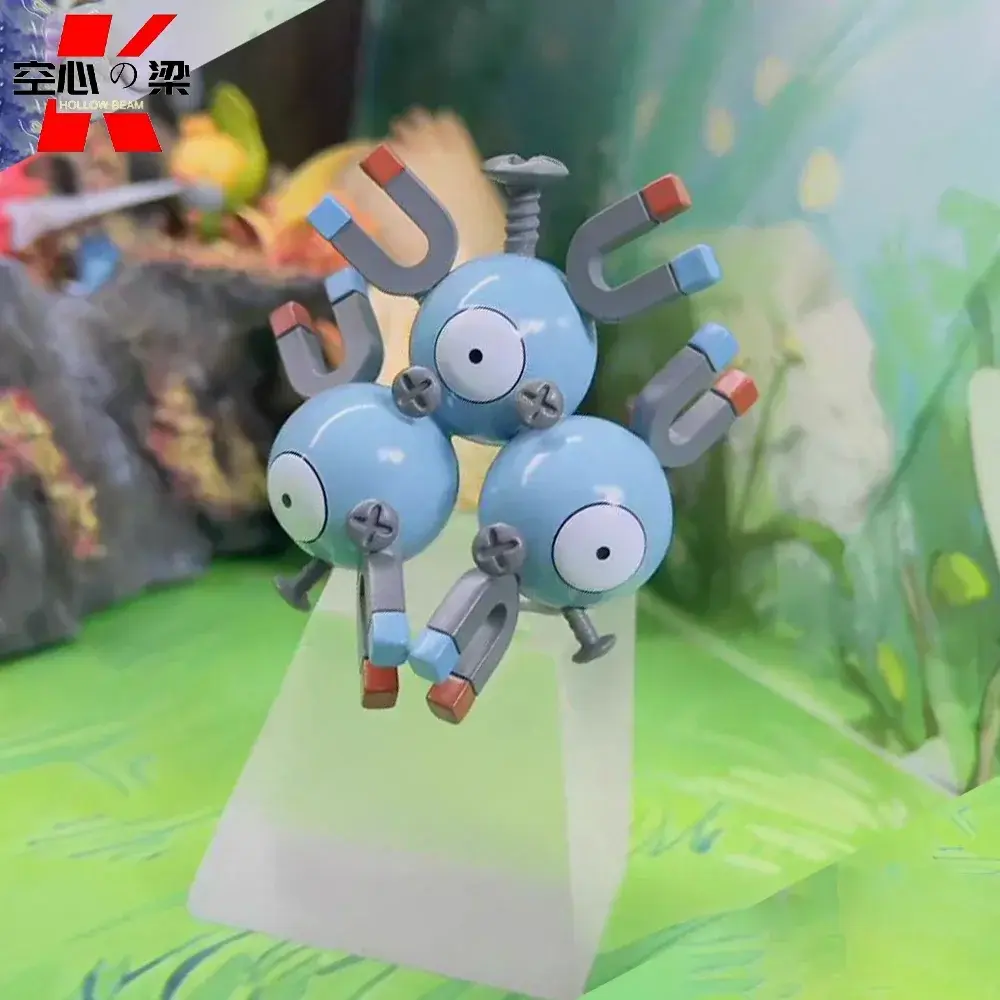[1/20 Scale World] Magnemite Magneton Magnezone Toy Figure Decoration