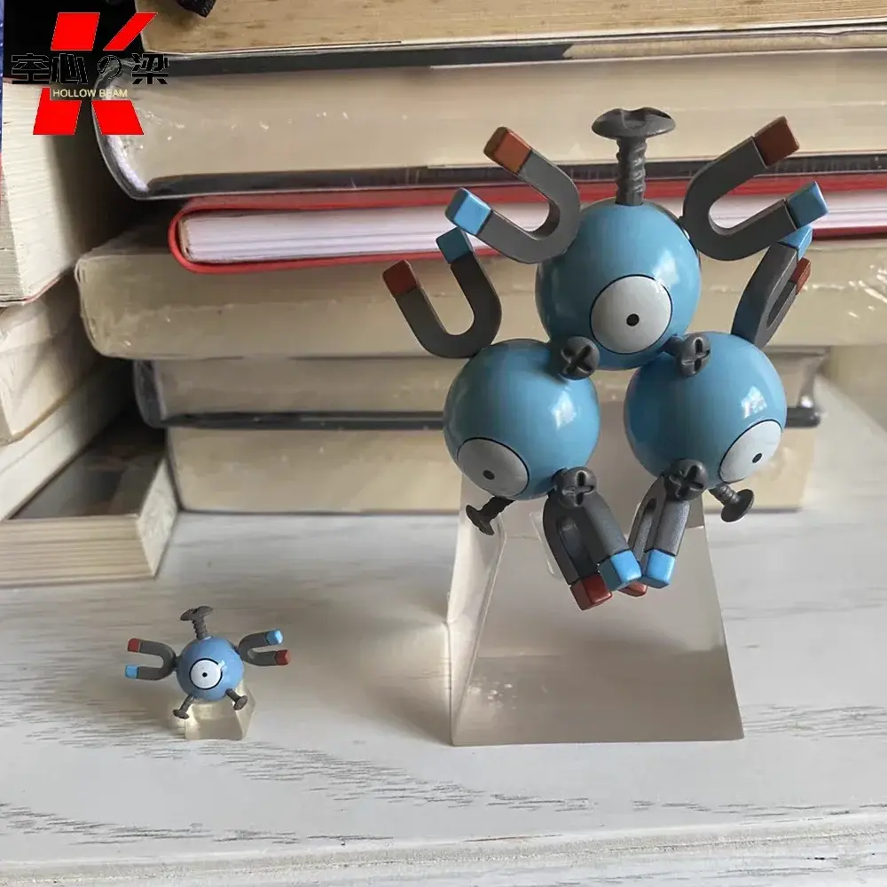 [1/20 Scale World] Magnemite Magneton Magnezone Toy Figure Decoration