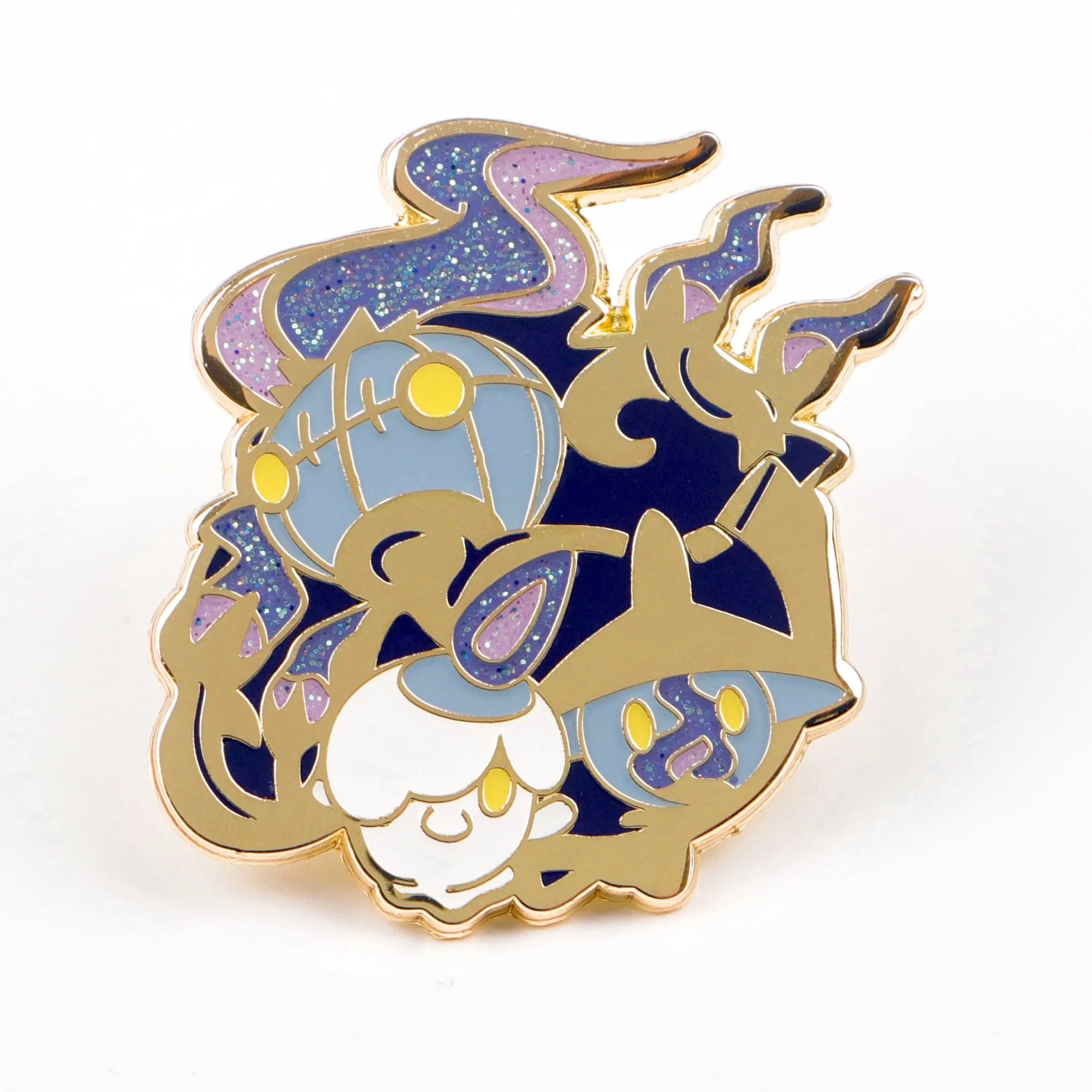 Cute Monster Enamel Pin Cartoon Anime Badge On Backpack Lapel Pins Game Brooches for Jackets Cosplay Accessories Fans Gift Toys