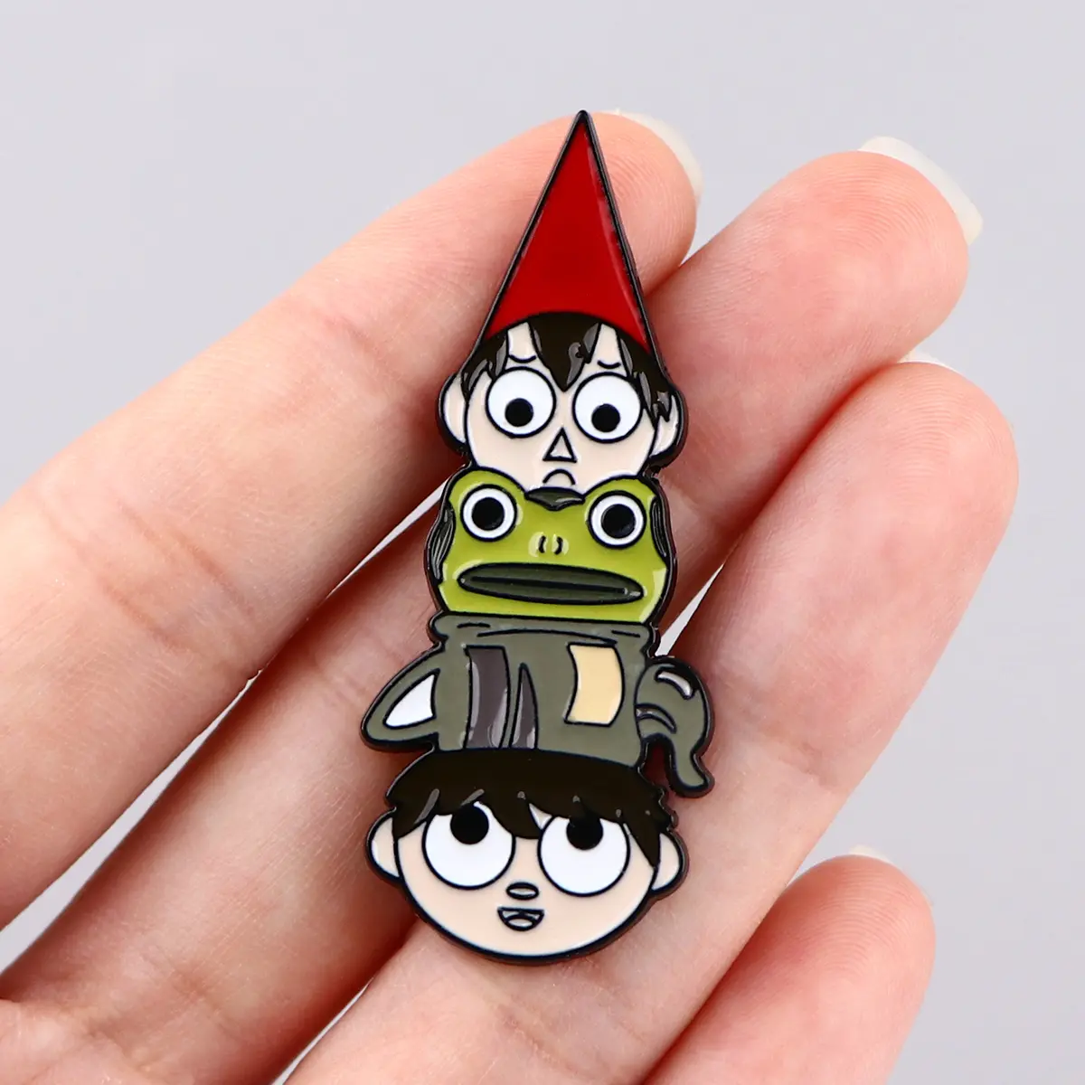 Funny Cartoon Lapel Pin Animal Badges on Backpack Metal Enamel Brooch Clothing Jewelry Cosplay Accessories Birthday Gifts Toys