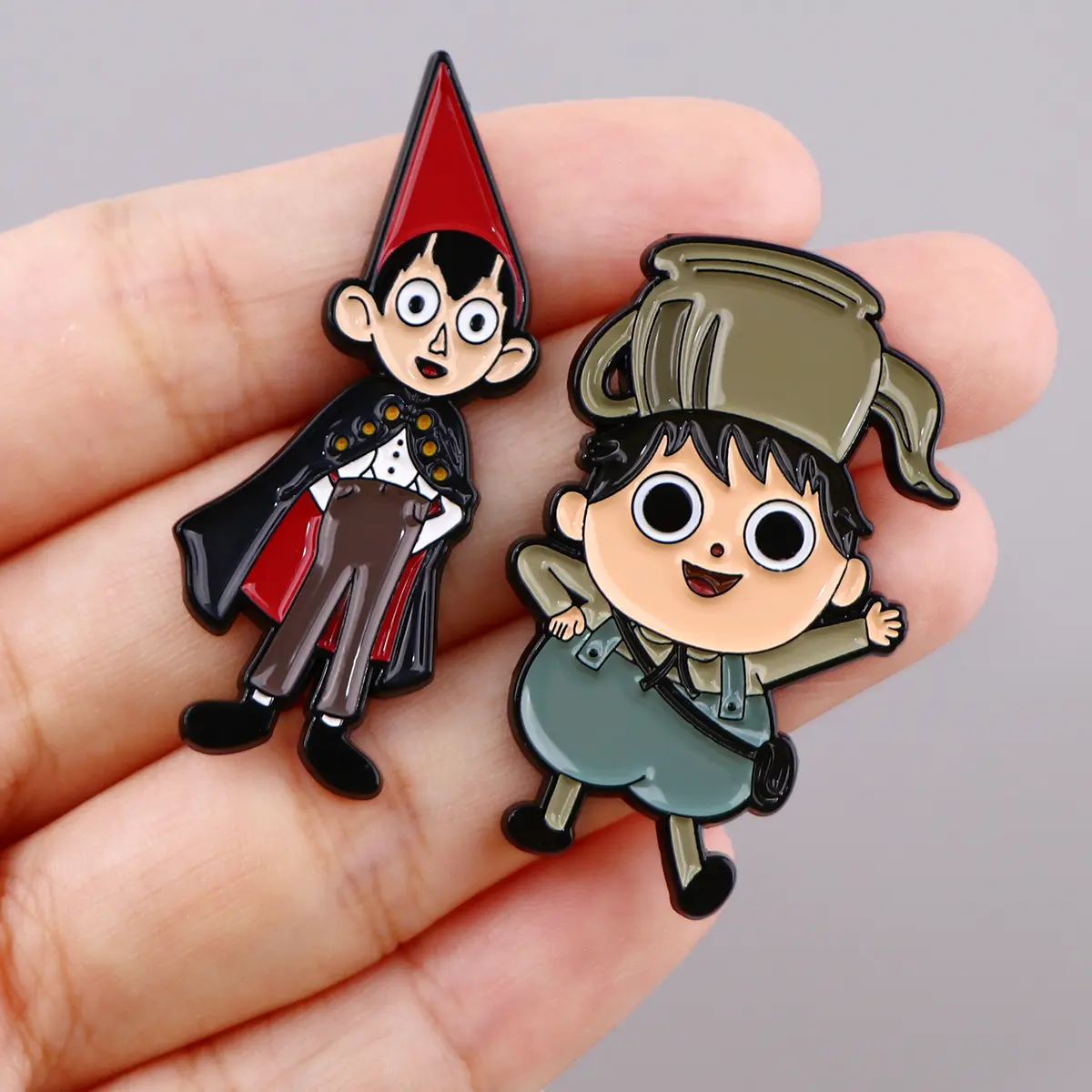 Funny Cartoon Lapel Pin Animal Badges on Backpack Metal Enamel Brooch Clothing Jewelry Cosplay Accessories Birthday Gifts Toys