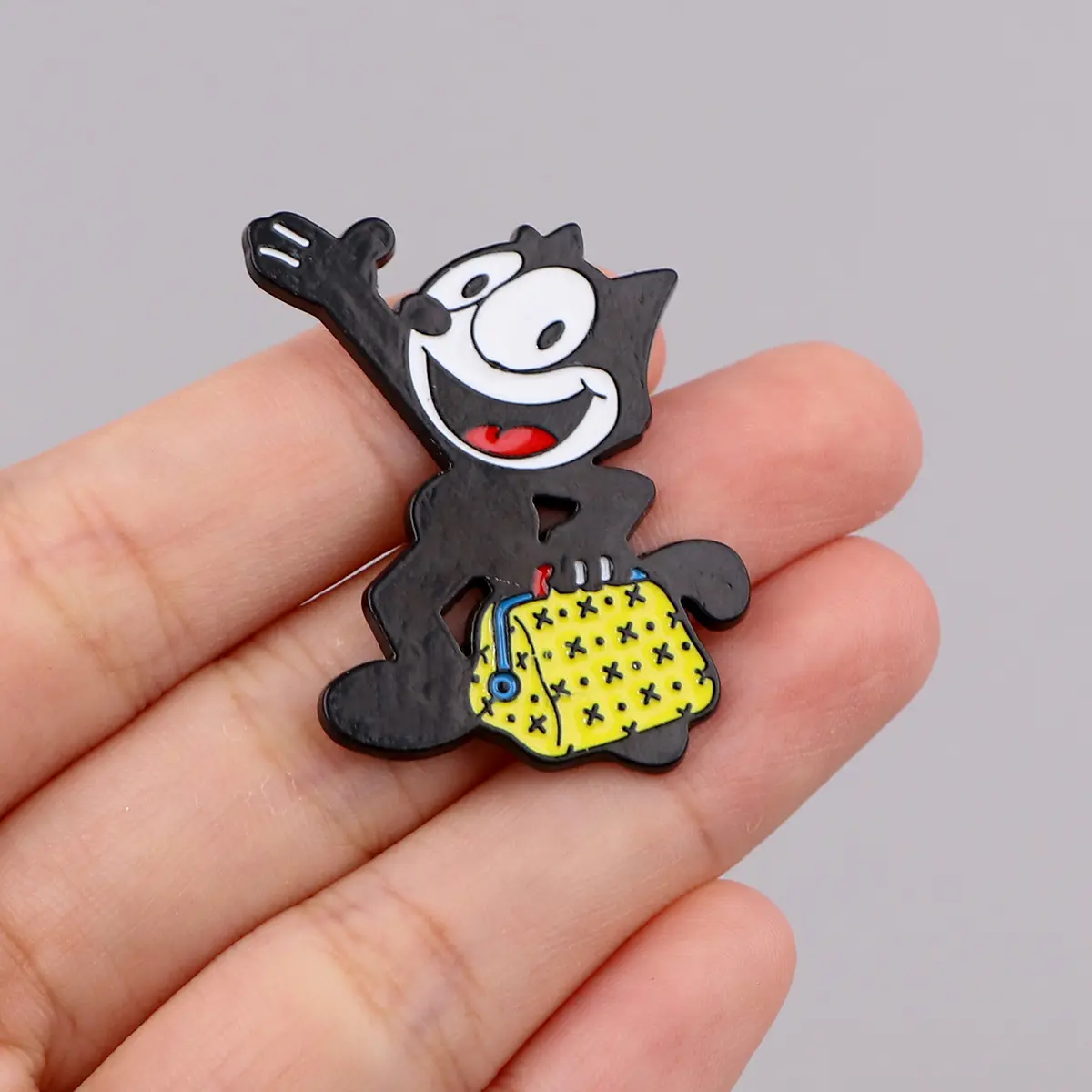 Funny Cartoon Lapel Pin Animal Badges on Backpack Metal Enamel Brooch Clothing Jewelry Cosplay Accessories Birthday Gifts Toys