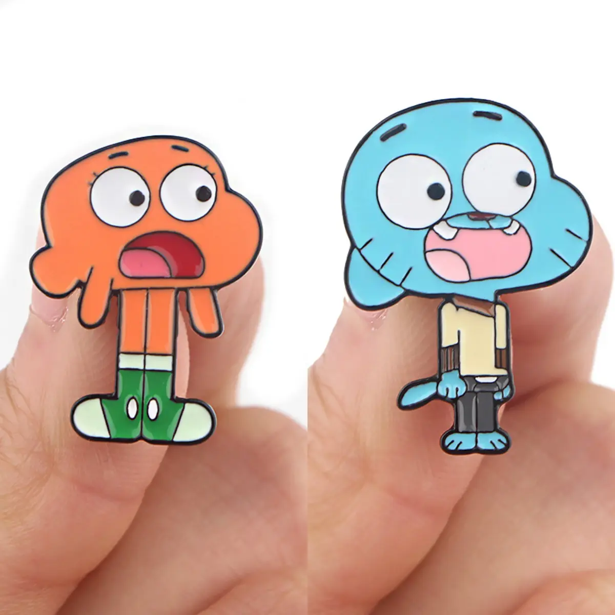Funny Cartoon Lapel Pin Animal Badges on Backpack Metal Enamel Brooch Clothing Jewelry Cosplay Accessories Birthday Gifts Toys