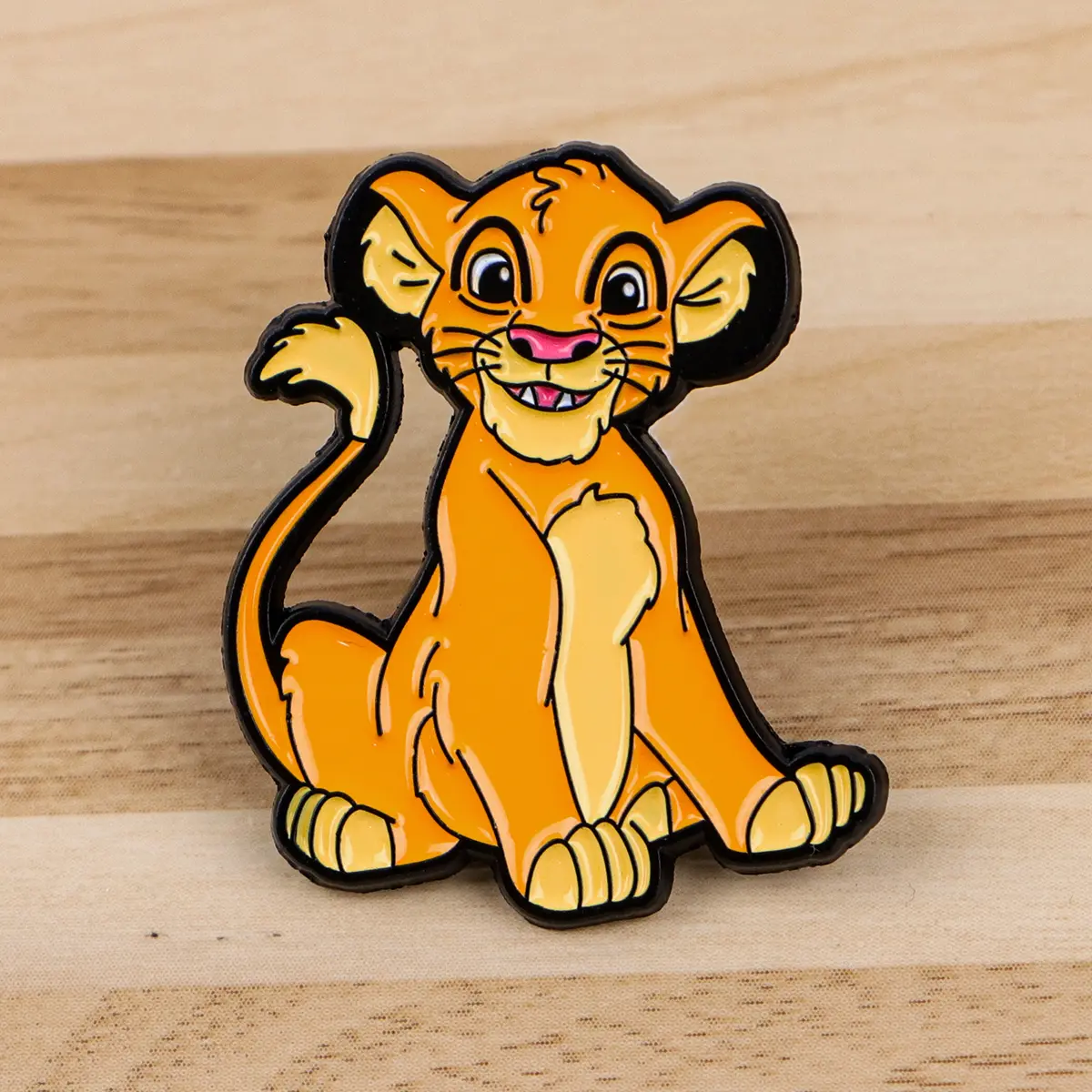 Cute Cartoon Yellow Bear Dog Enamel Pin Cartoon Badges on Backpack Kids' Brooches Lapel Pins Cosplay Accessories Toys Gifts