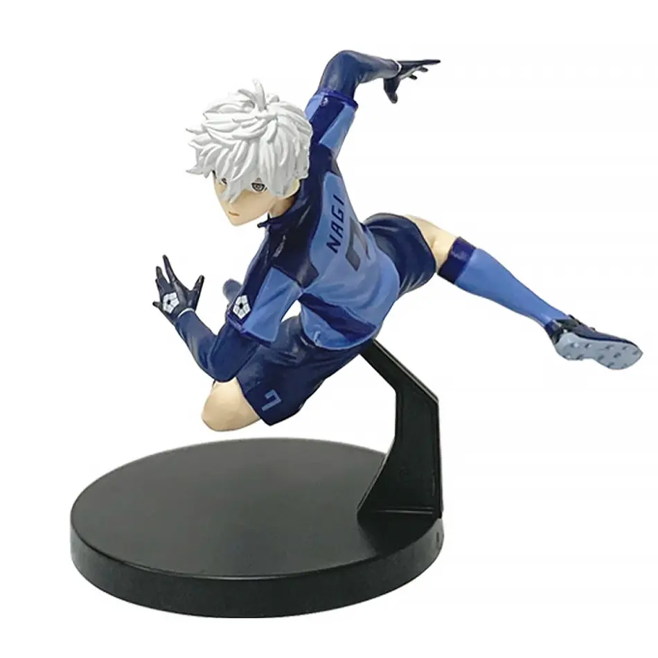 In Stock Anime Blue Lock Nagi Seishiro Rin Itoshi Cool Pose Design Model Classic Style Desktop Ornament Anime Collection Gift
