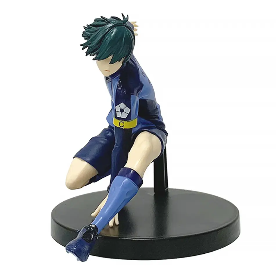 In Stock Anime Blue Lock Nagi Seishiro Rin Itoshi Cool Pose Design Model Classic Style Desktop Ornament Anime Collection Gift