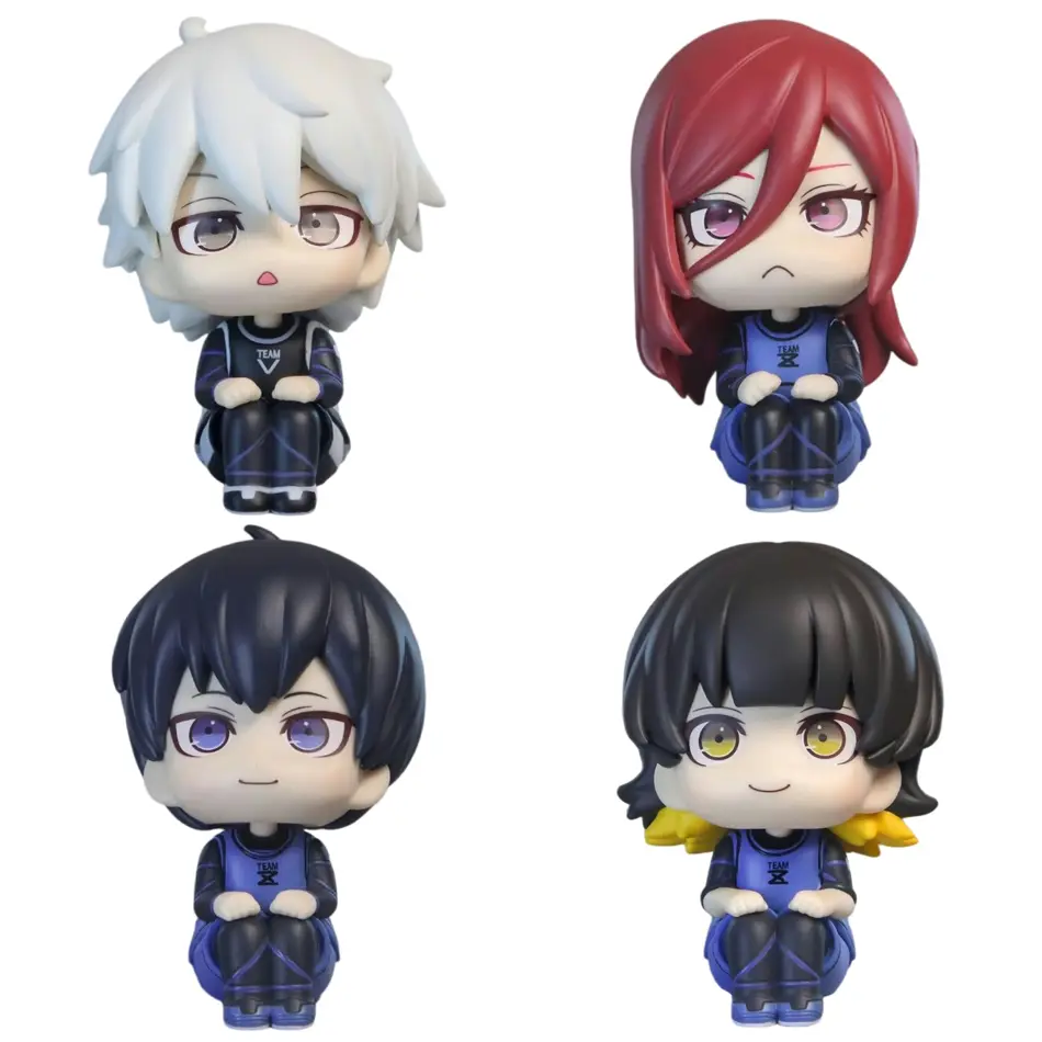In Stock Anime Blue Lock Nagi Seishiro Rin Itoshi Cool Pose Design Model Classic Style Desktop Ornament Anime Collection Gift