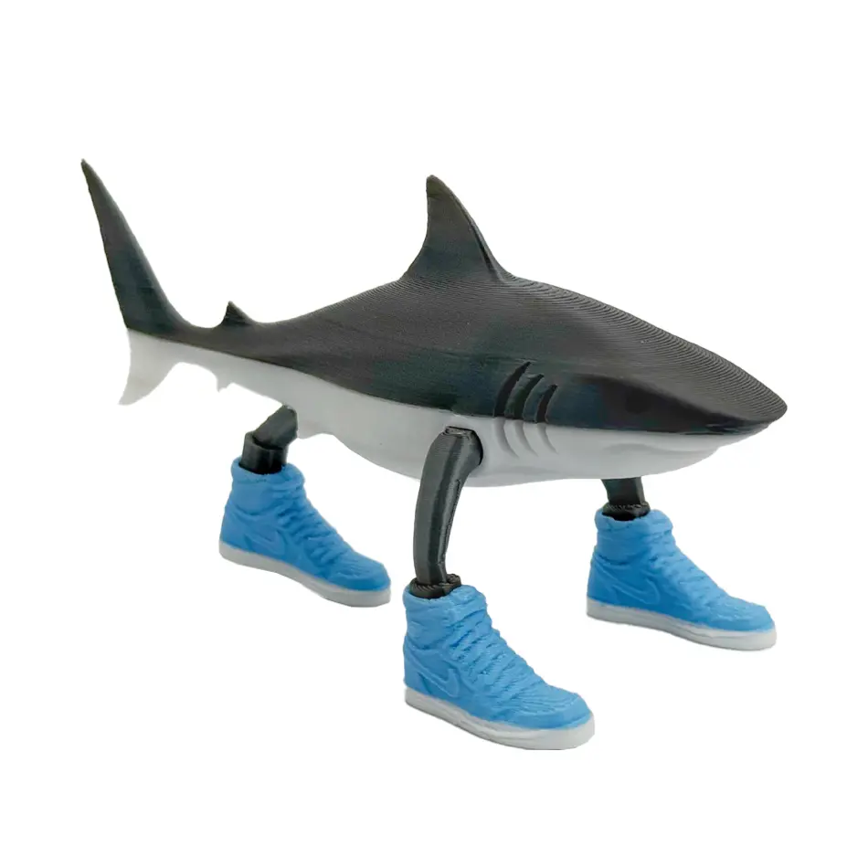 Tung Tung Tung Sahur Figure Desktop Decoration Toy Articulated Tralalero Tralala Game Figure Ornament Funny Doll 3D Printed Toy