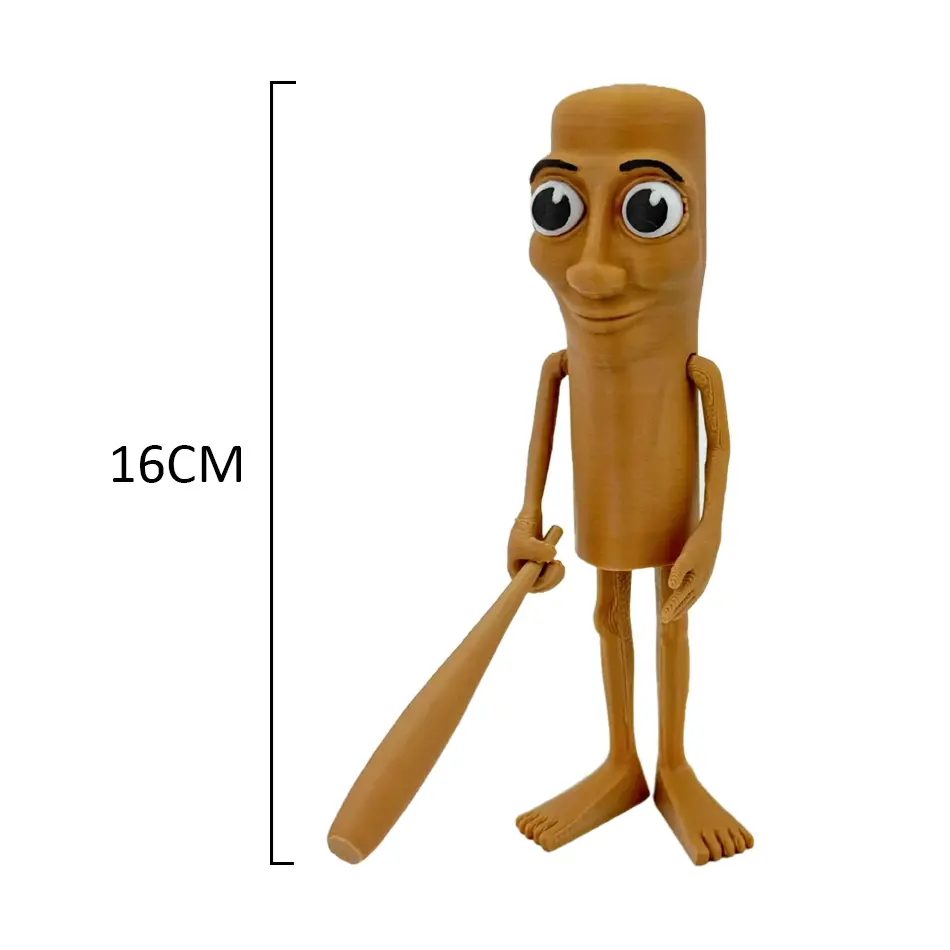 Tung Tung Tung Sahur Figure Desktop Decoration Toy Articulated Tralalero Tralala Game Figure Ornament Funny Doll 3D Printed Toy