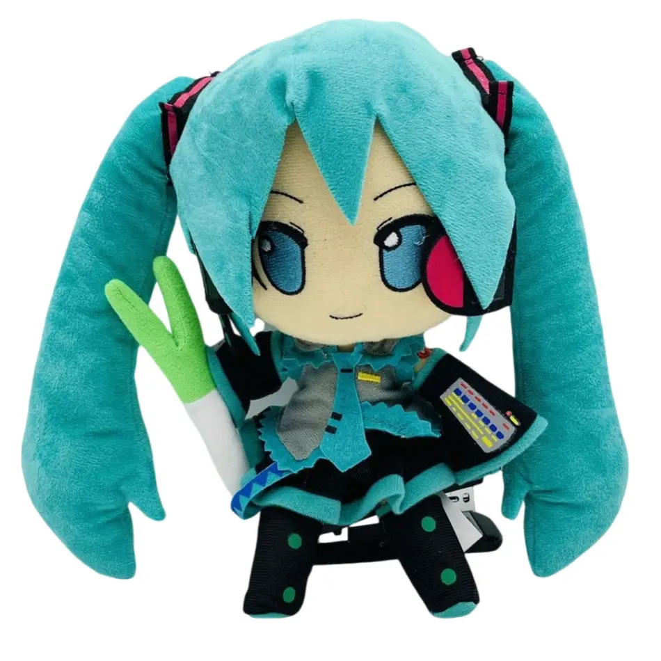 23-28cm Japanese Anime Plush Stuffed Toy Hatsune Miku Plush Doll Soft Pillow Future Doll Cute Christmas Gift For Children