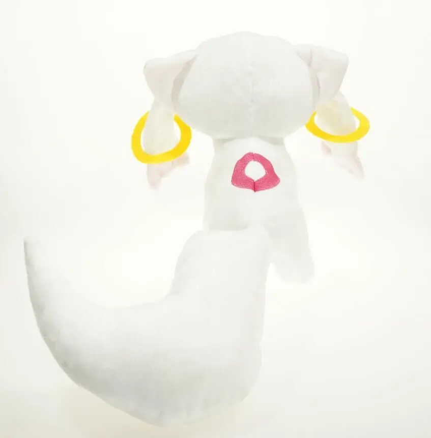 Kawaii Qbay Cat Puella Magi Madoka Magica Magic Kyubey Cute Animal Toy Soft Pillow Doll Fashion Room Ornament Gift for Children