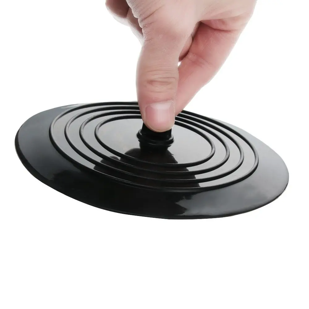 15cm Large Silicone Drain Cover Water Sink Plug Kitchen Sink Bathtub Hair Stopper Bathroom Leakage-proof Plug Bathroom Supplies