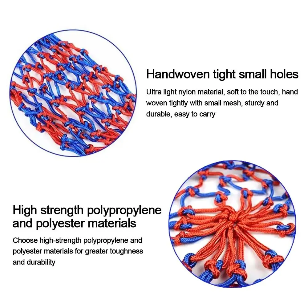 1Pc Nylon Basketball Carry Bag Youth Football Drawstring Self Trainer Kick Net Soccer Volleyball Ball Storage Bag