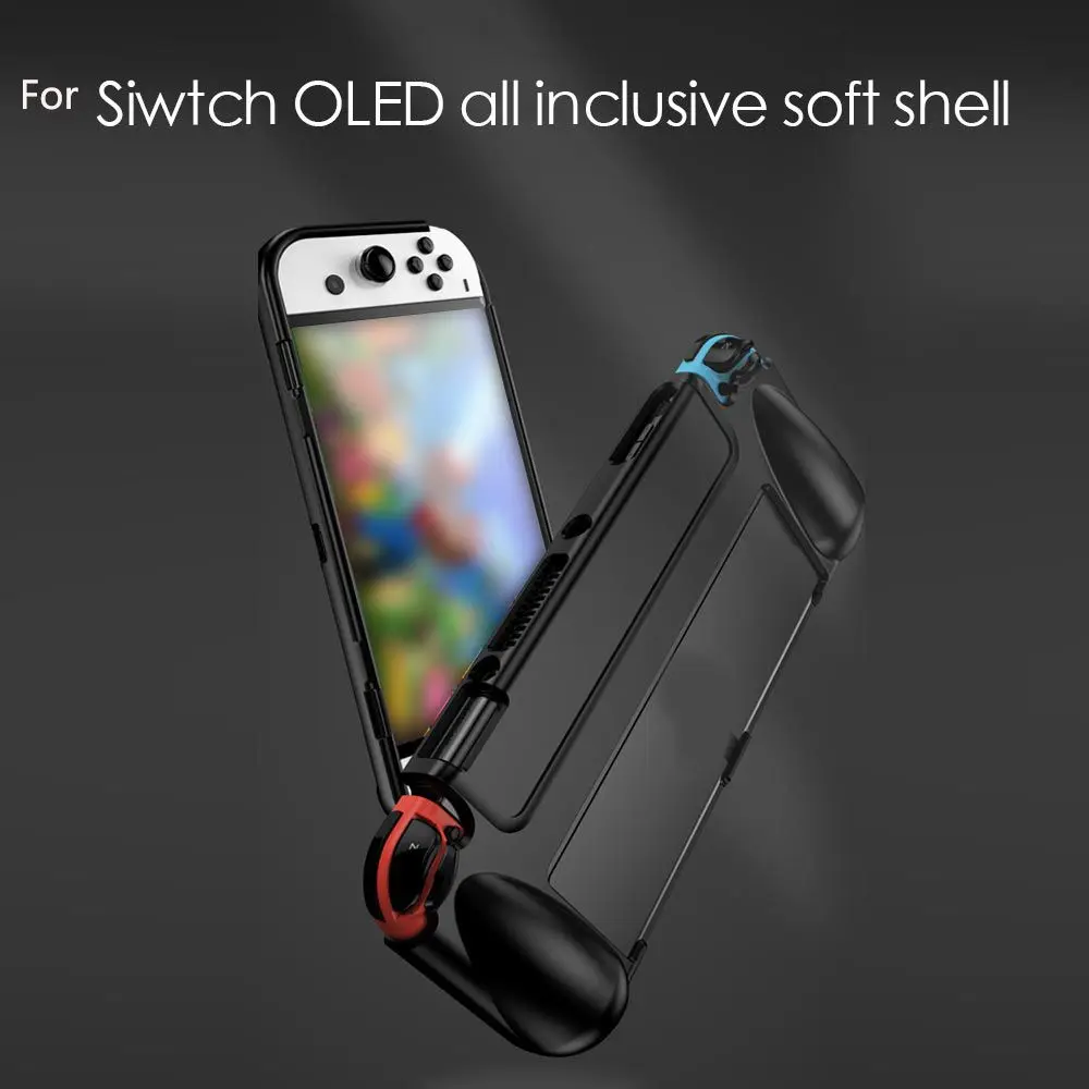 Protective Case Silicone Soft Shell For Nintendo Switch OLED Game Skin Protective Case Game Console Accessories