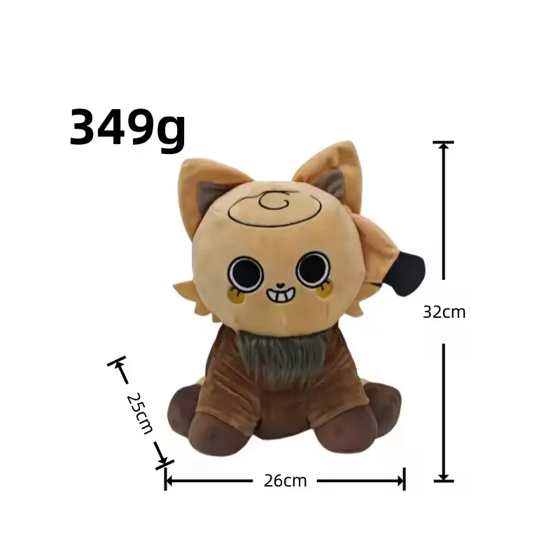 Dandy's World Plush Goob Pebble Dandys World Shellymeow Plushie Horror Game Soft Stuffed Cute Pillow Doll Toy For Children Gifts