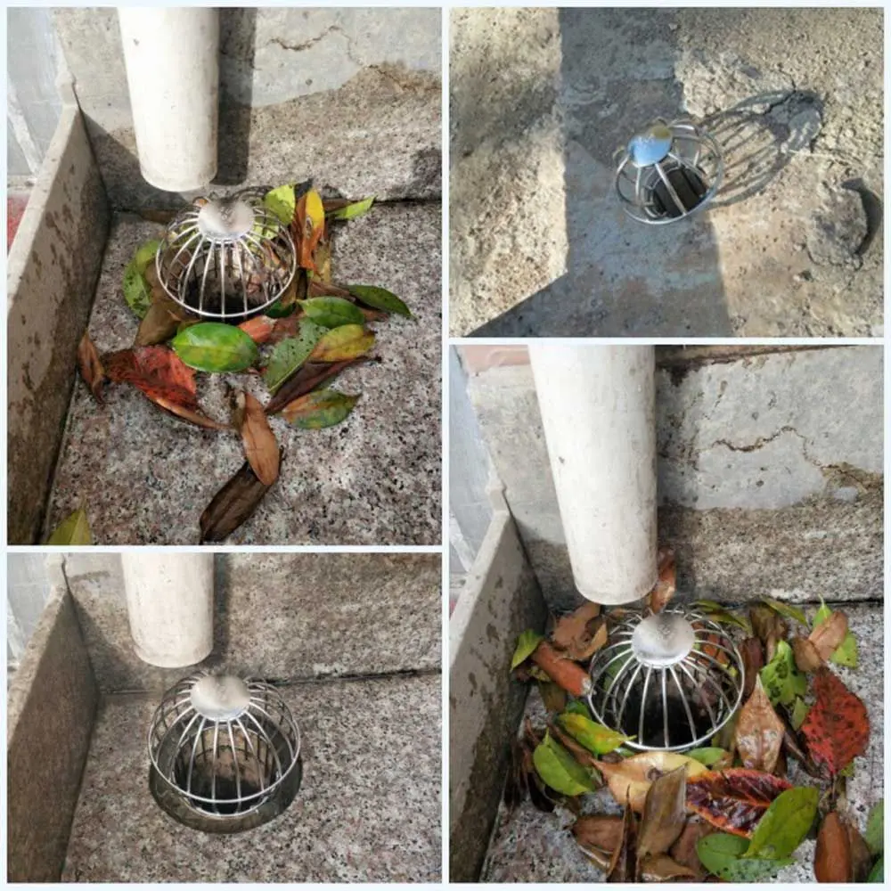 Down Pipe Gutter Balloon Guard Filter Strainer Gutter Protection Downspout Filter Filter to Prevent Leaf