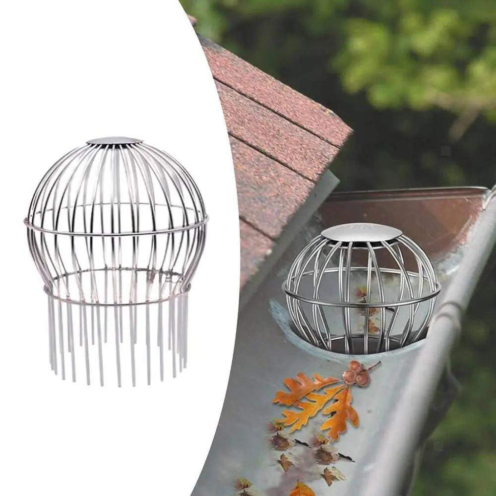 Down Pipe Gutter Balloon Guard Filter Strainer Gutter Protection Downspout Filter Filter to Prevent Leaf