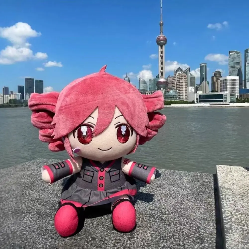 Anime Peripherals Kasane Teto Plush Soft Pillow Home Decor Plushie Diva Vtuber Kawaii 20cm Stuffed Teto Toy Children Adults