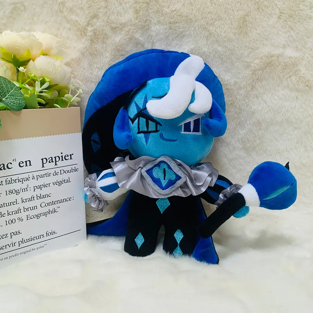 TreasuringU Shadow Milk Cookie Plush Toys Cookie Run Kingdom Plushie Anime Silent Salt Eternal Sugar Stuffed Pillow Dolls Gifts