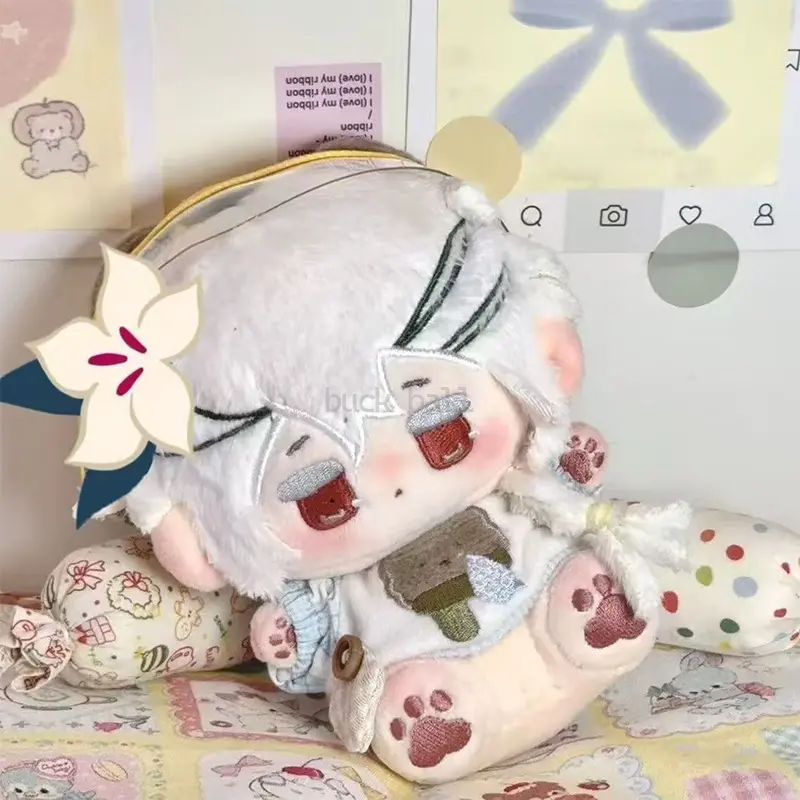 Cookie Run Kingdom Plush Dolls Stuffed Lily Anime Cotton Doll Soft Doll Cute Room Decoration Collection Kid Toy Birthday Gift