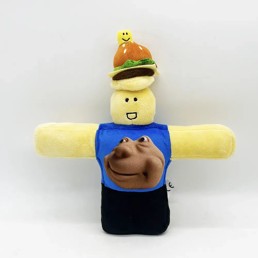 New 26cm 007n7 Forsaken Plush Dolls Abandoned Robots Hamburger Robots Stuffed Anime Peripherals Cotton Doll Soft Cute Kid Gift