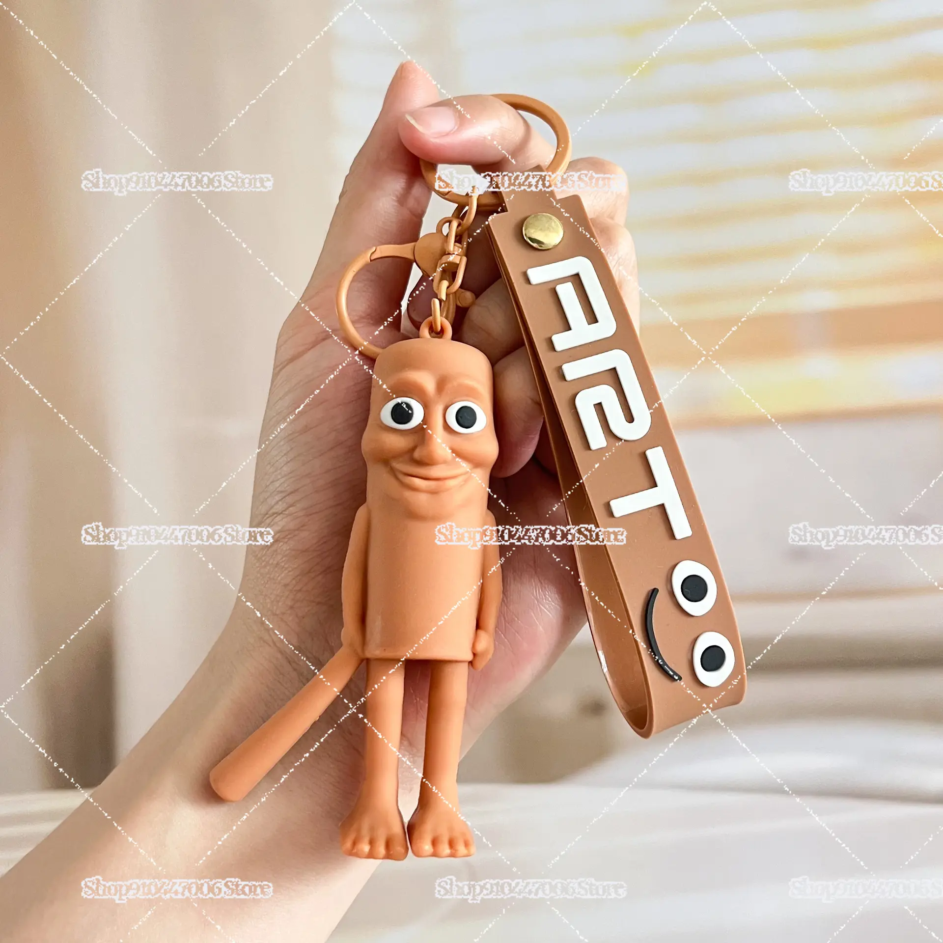 Italian Brainrot Animals Figure Keychains Tung Tung Tung Sahur Tralalero Tralala Ballerina Cappuccino Doll Keyrings Bags Pendant