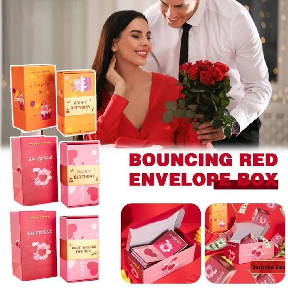 Surprise Gift Box Creating Pop-Up Explosion Gift Box The Most Surprising Gift For Valentine's Day Lover Kid Birthday Gift